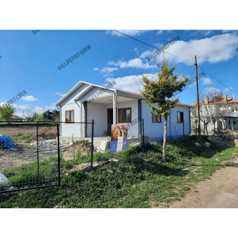 62 M2 KISA BİR PREFABRİK TURU