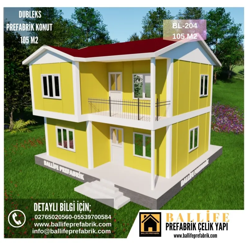 105 M2 DUBLEKS MODELİMİZ